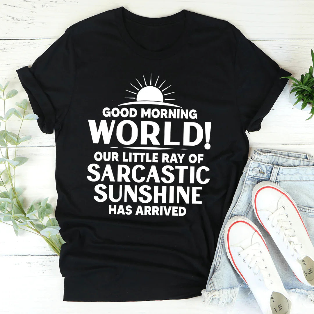 Good Morning World Tee product image 3