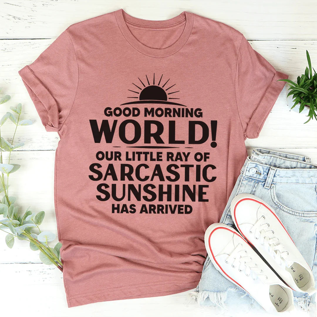 Good Morning World Tee product image 4