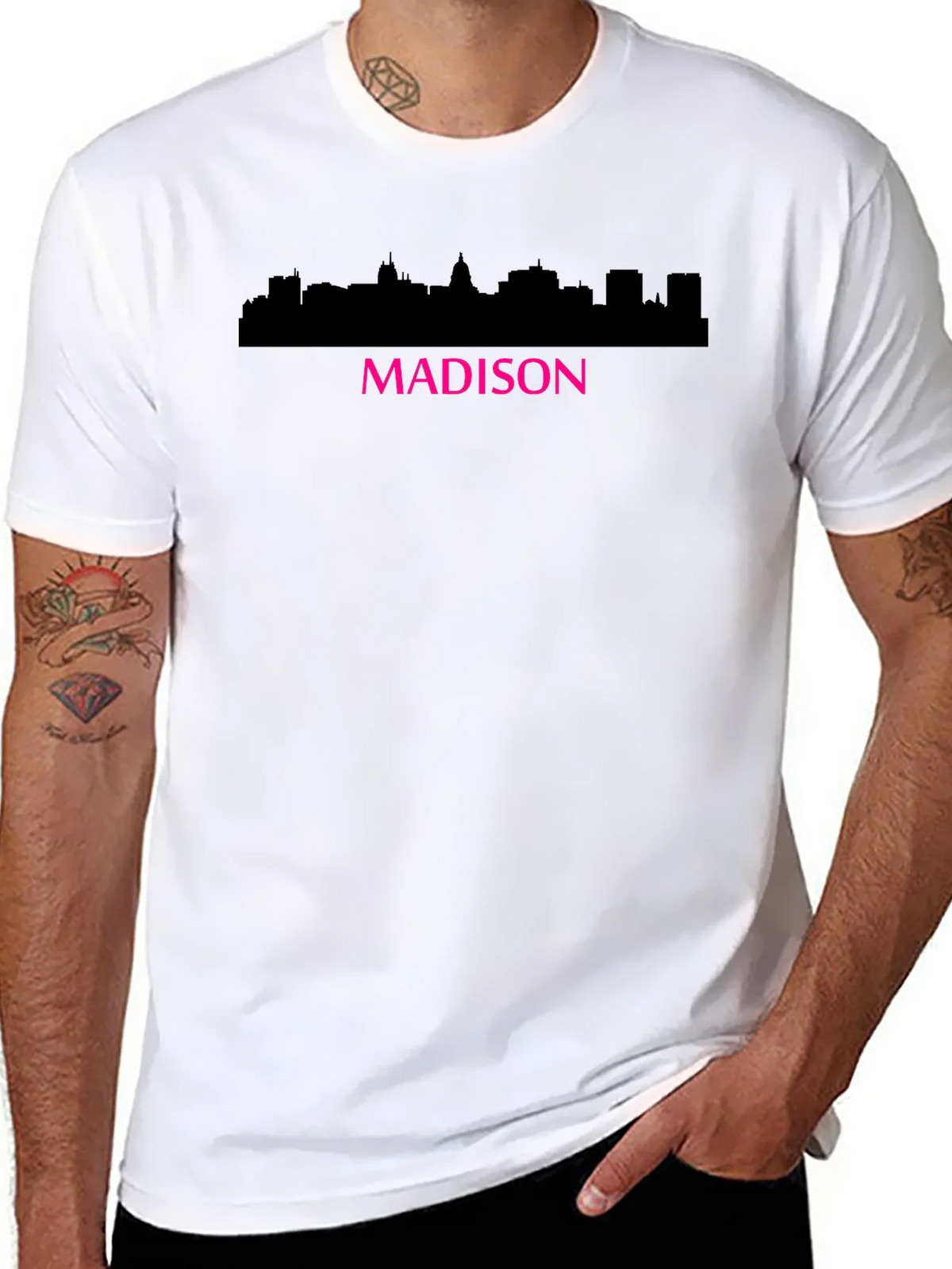 Madison Skyline T-Shirt - City Pride Tee product image 2