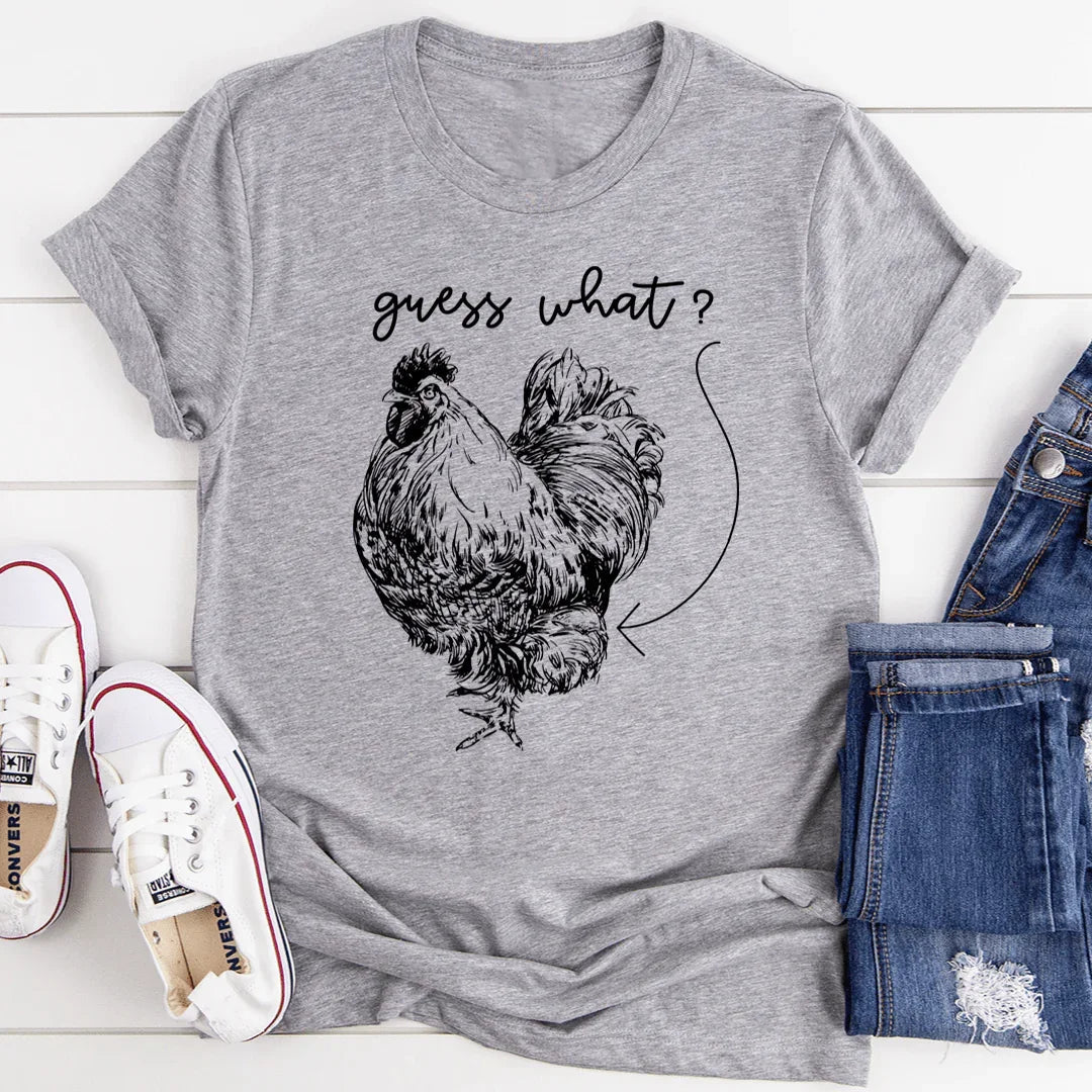 Sassy Sarcastic Humor Graphic T-Shirt – "Guess What? product image 2