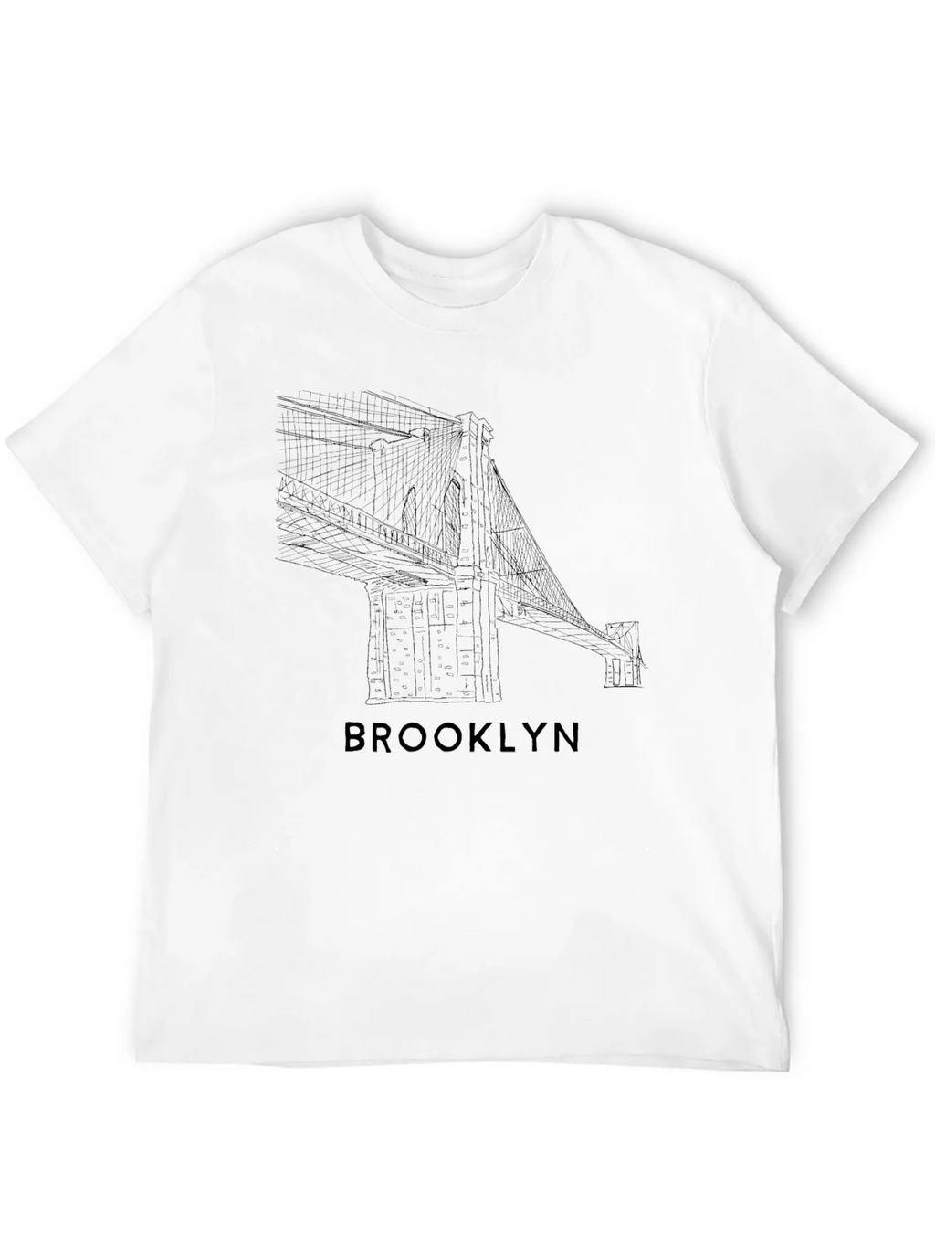 Brooklyn Bridge Black Graphic Tee product image 3