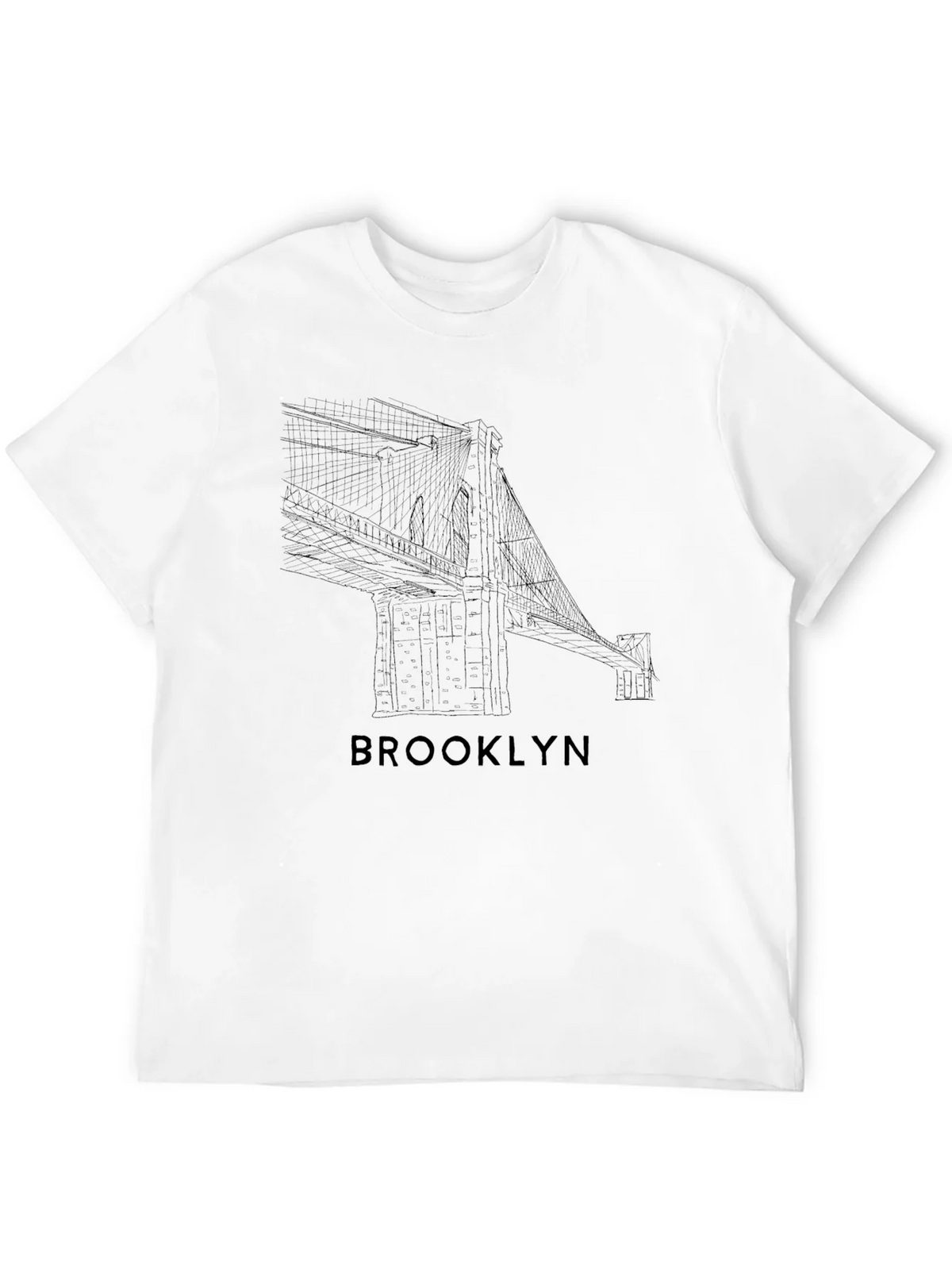 Brooklyn Bridge Black Graphic Tee product image 3