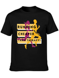 Running Cheaper Than Therapy Graphic Tee product image 1