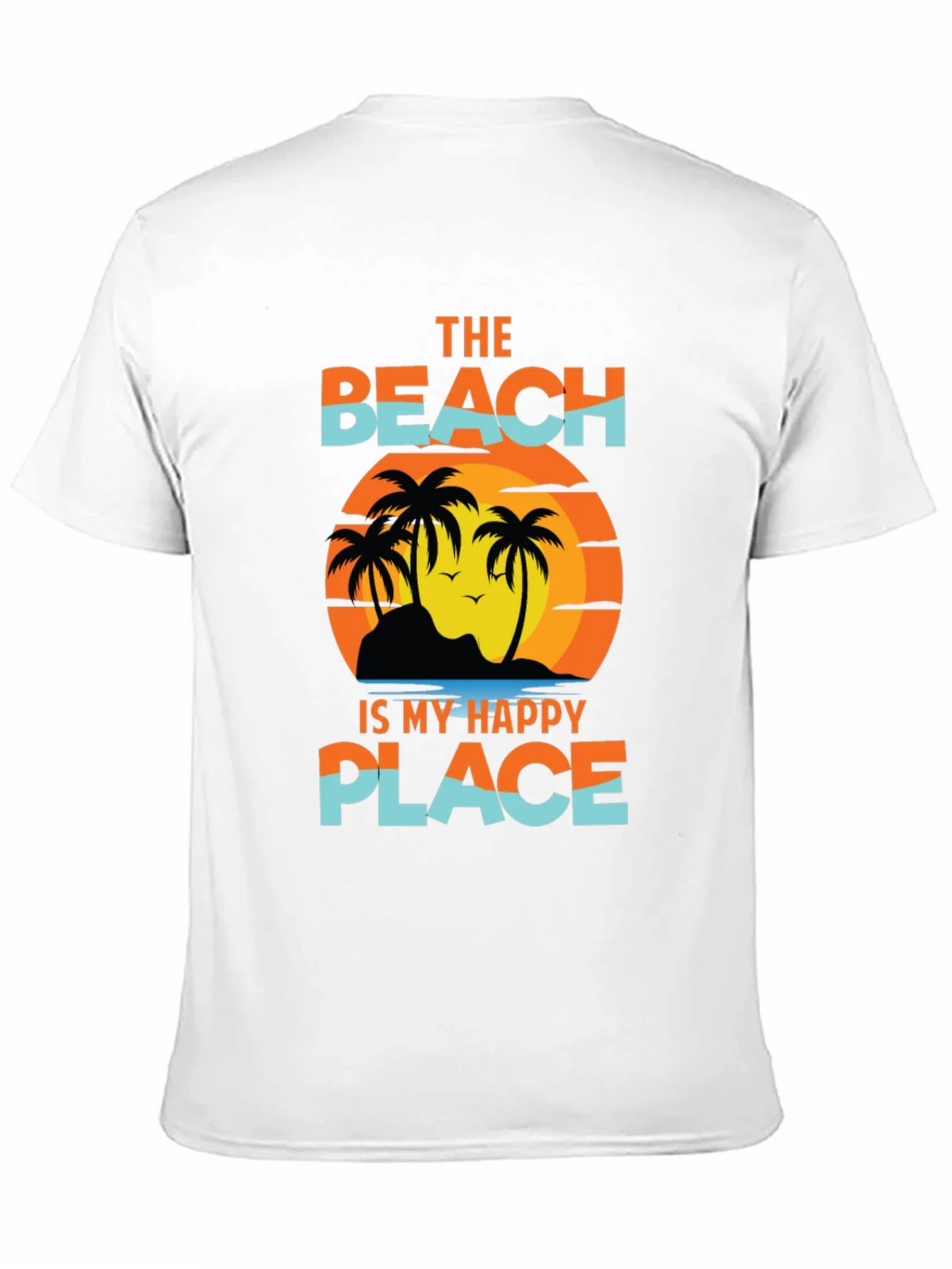 Beach is My Happy Place Graphic T-Shirt product image 3