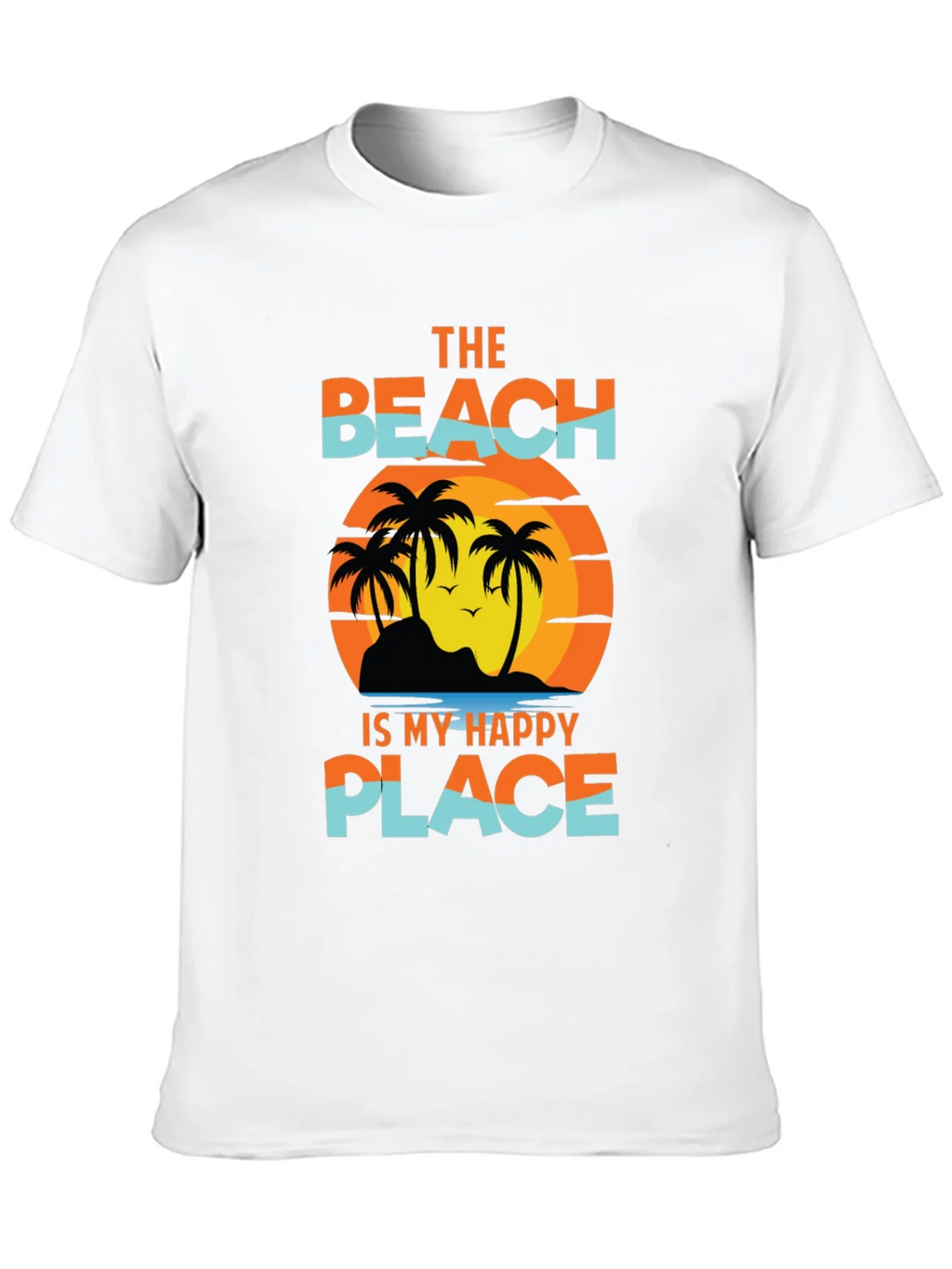 Beach is My Happy Place Graphic T-Shirt product image 2