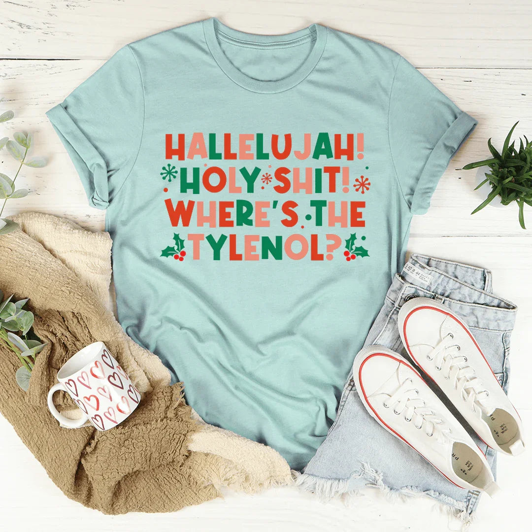 Hallelujah Christmas Tee product image 1