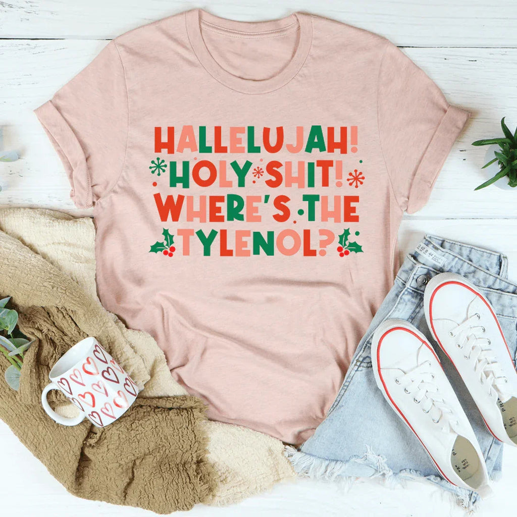 Hallelujah Christmas Tee product image 2