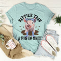 Happier Than A Pig Tee product image 1
