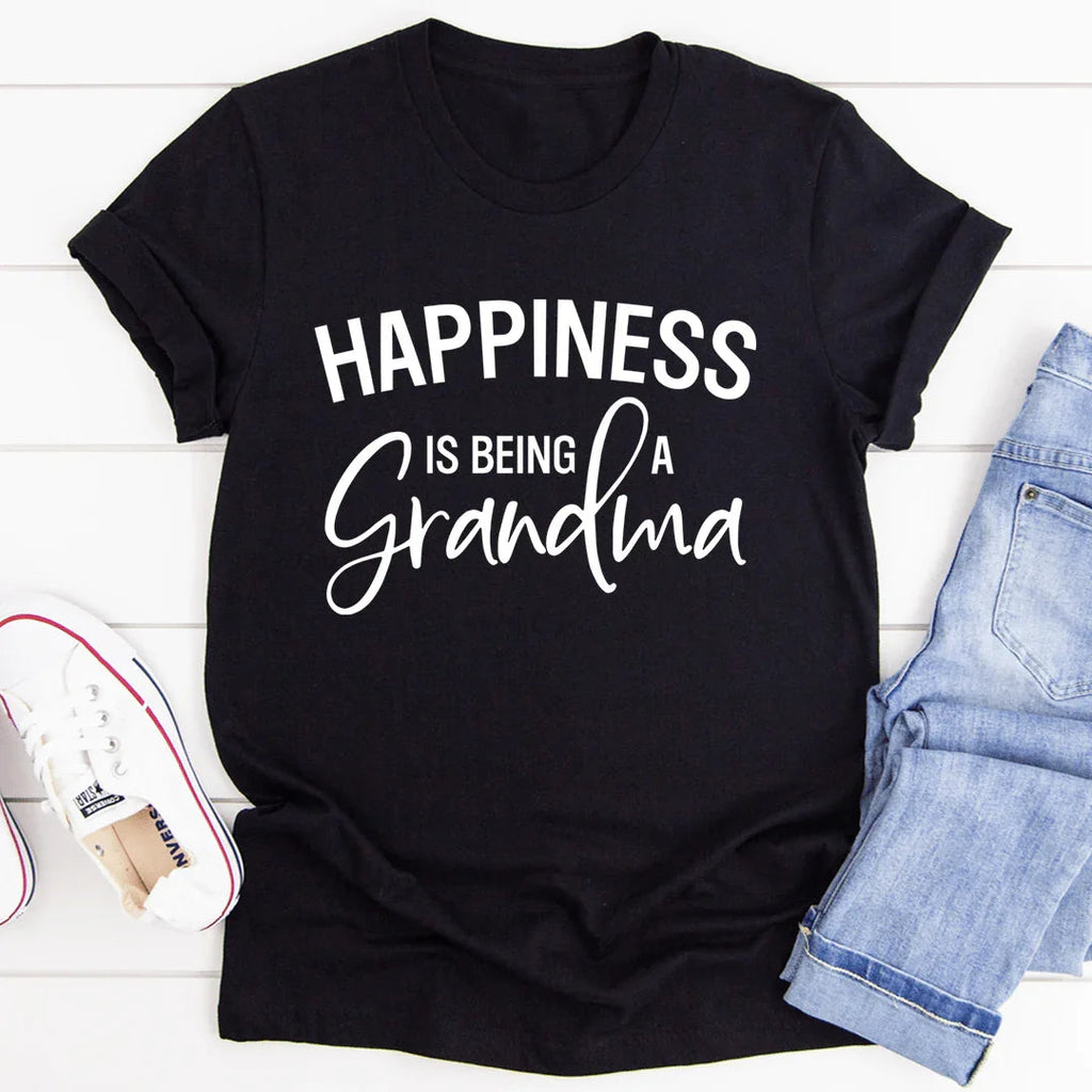 Happiness Is Being A Grandma Tee product image 4