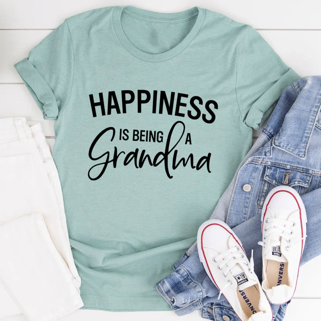 Happiness Is Being A Grandma Tee product image 1