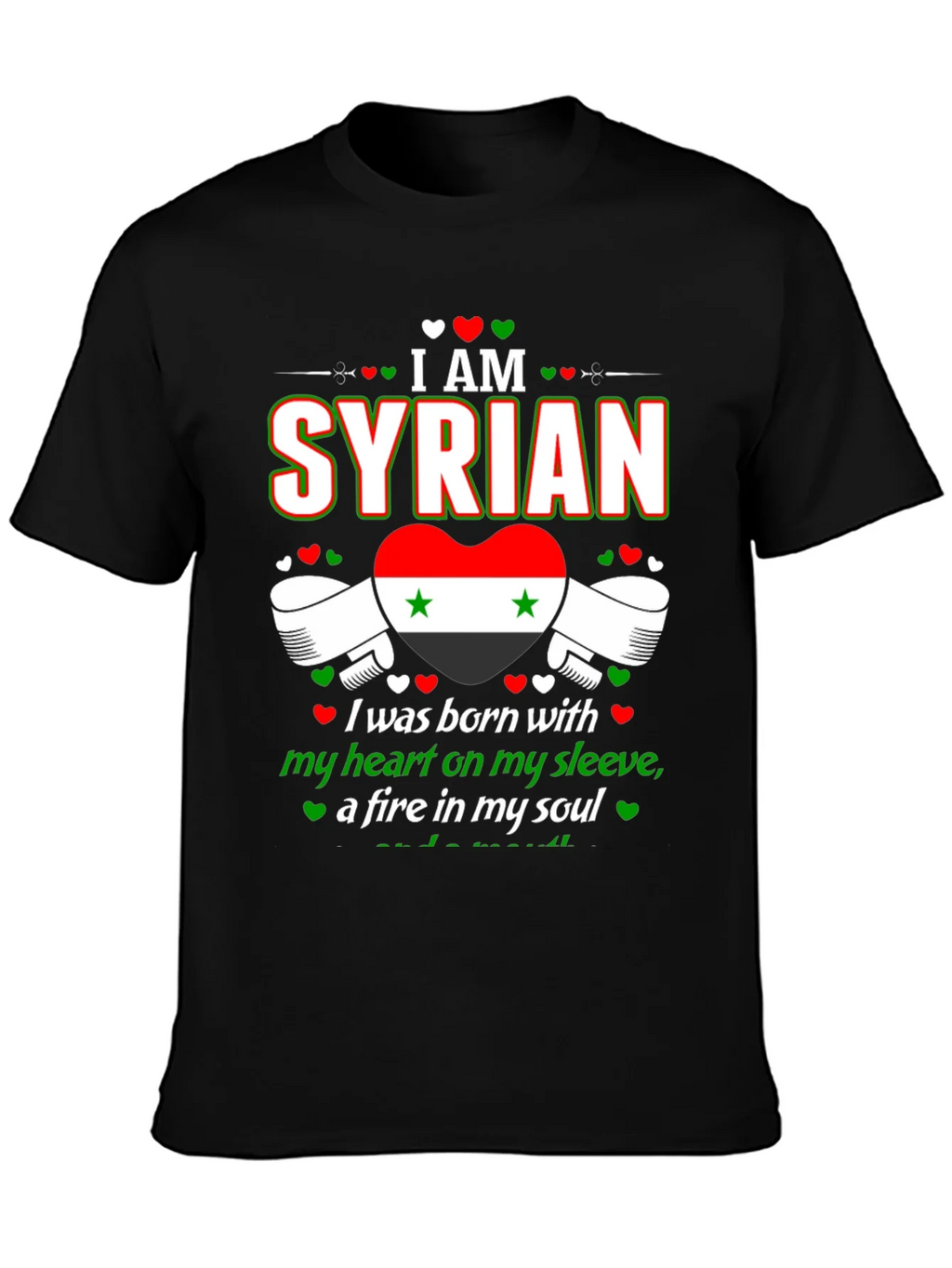 I am Syrian Pride T-Shirt product image 1
