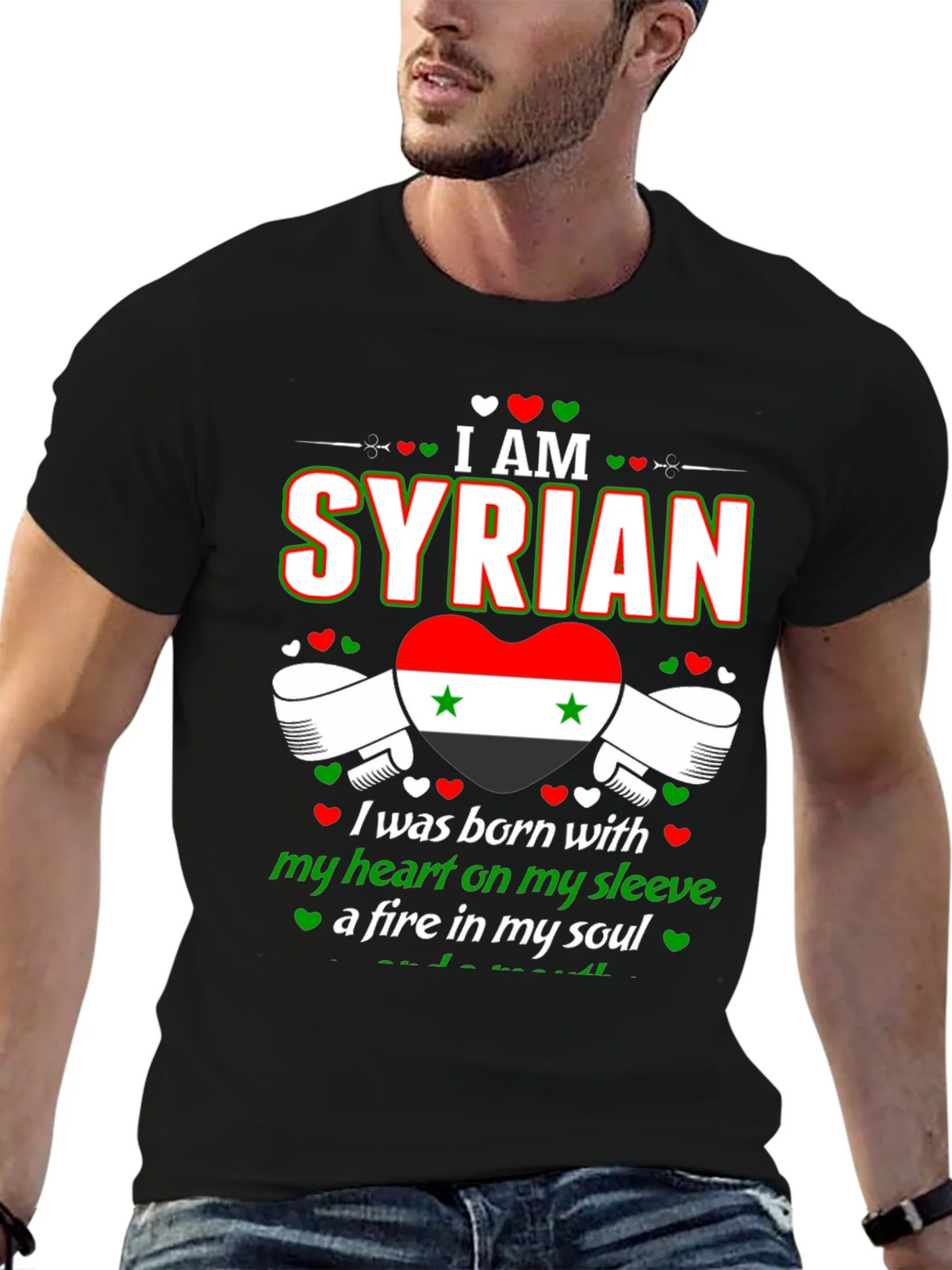 I am Syrian Pride T-Shirt product image 3