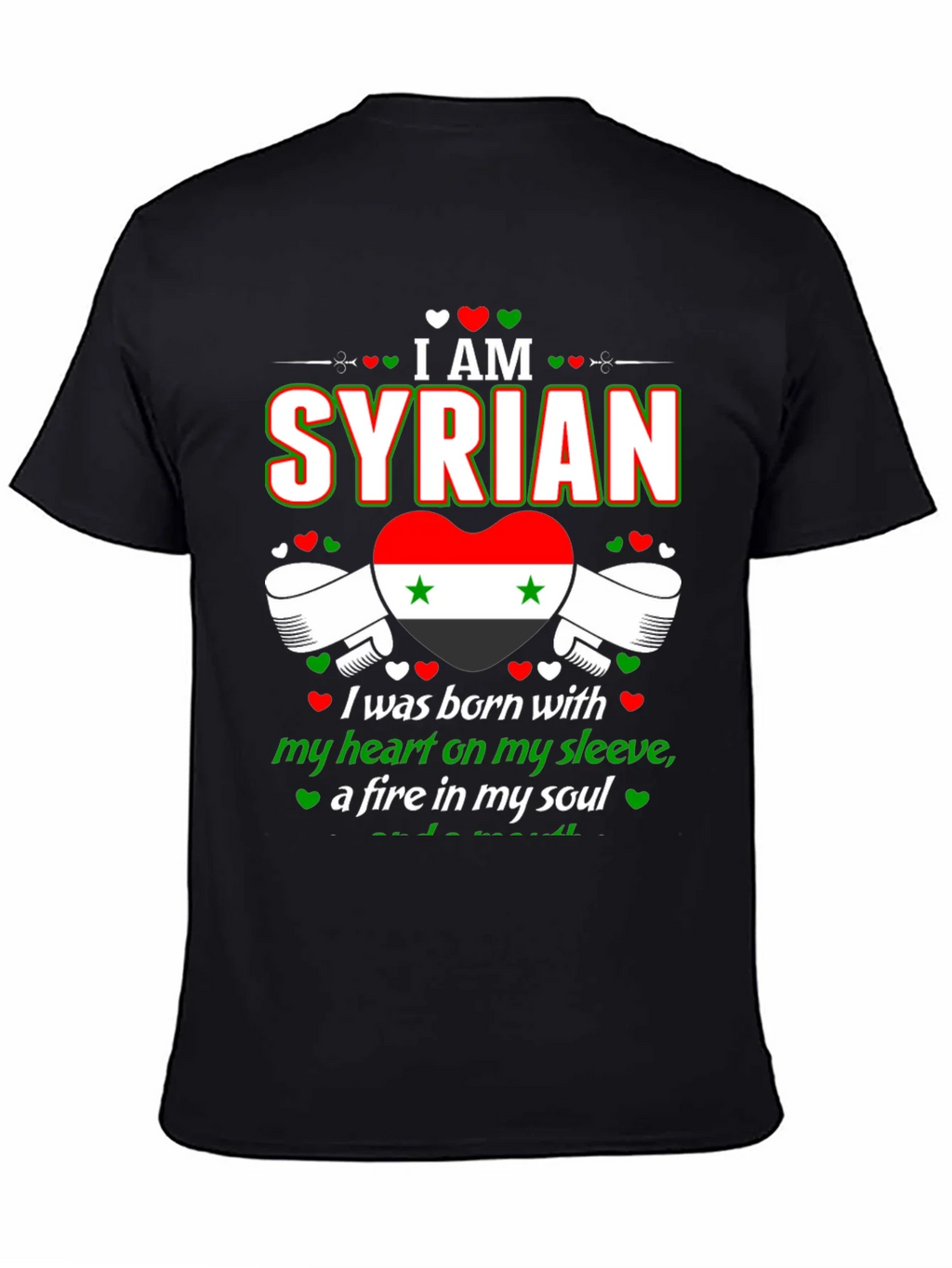 I am Syrian Pride T-Shirt product image 2