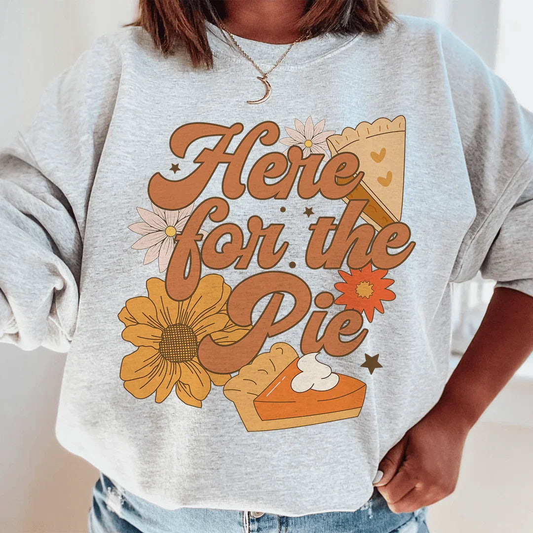 Here For The Pie Sweatshirt product image 2