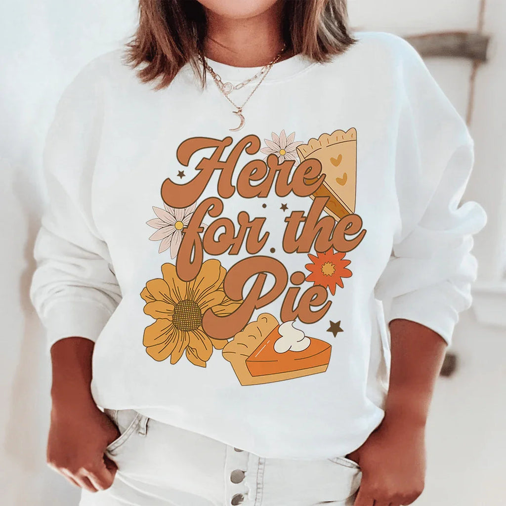 Here For The Pie Sweatshirt product image 1