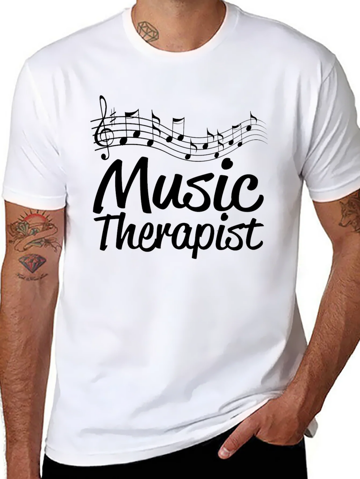 Music Therapist T-Shirt - Unique Design product image 7
