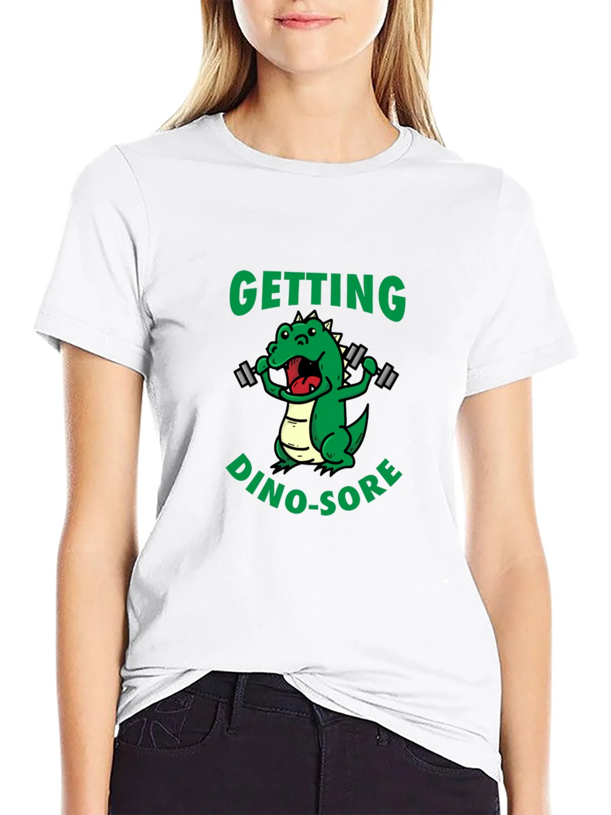 Dino-sore Workout T-Shirt product image 6