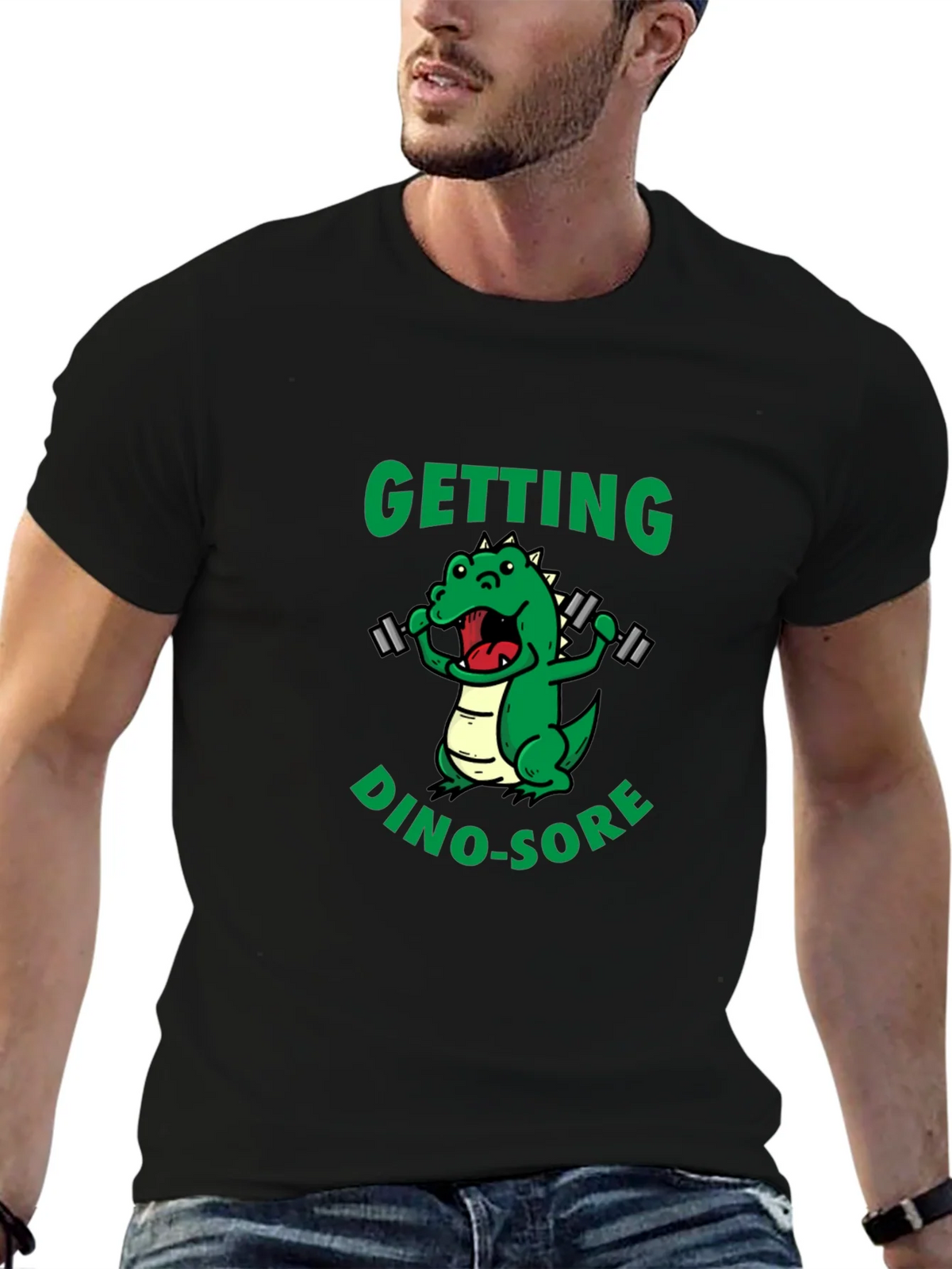 Dino-sore Workout T-Shirt product image 4