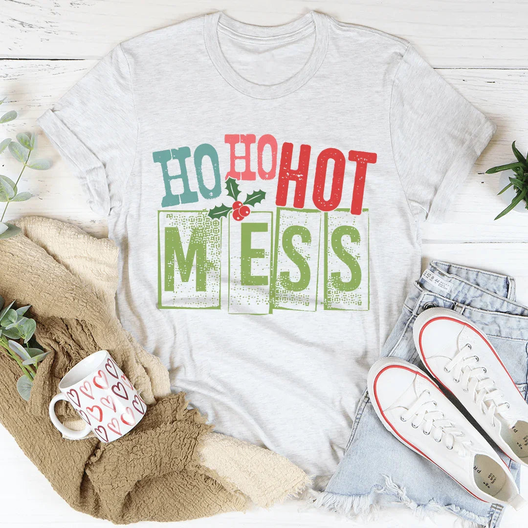 Ho Ho Hot Mess Tee product image 4