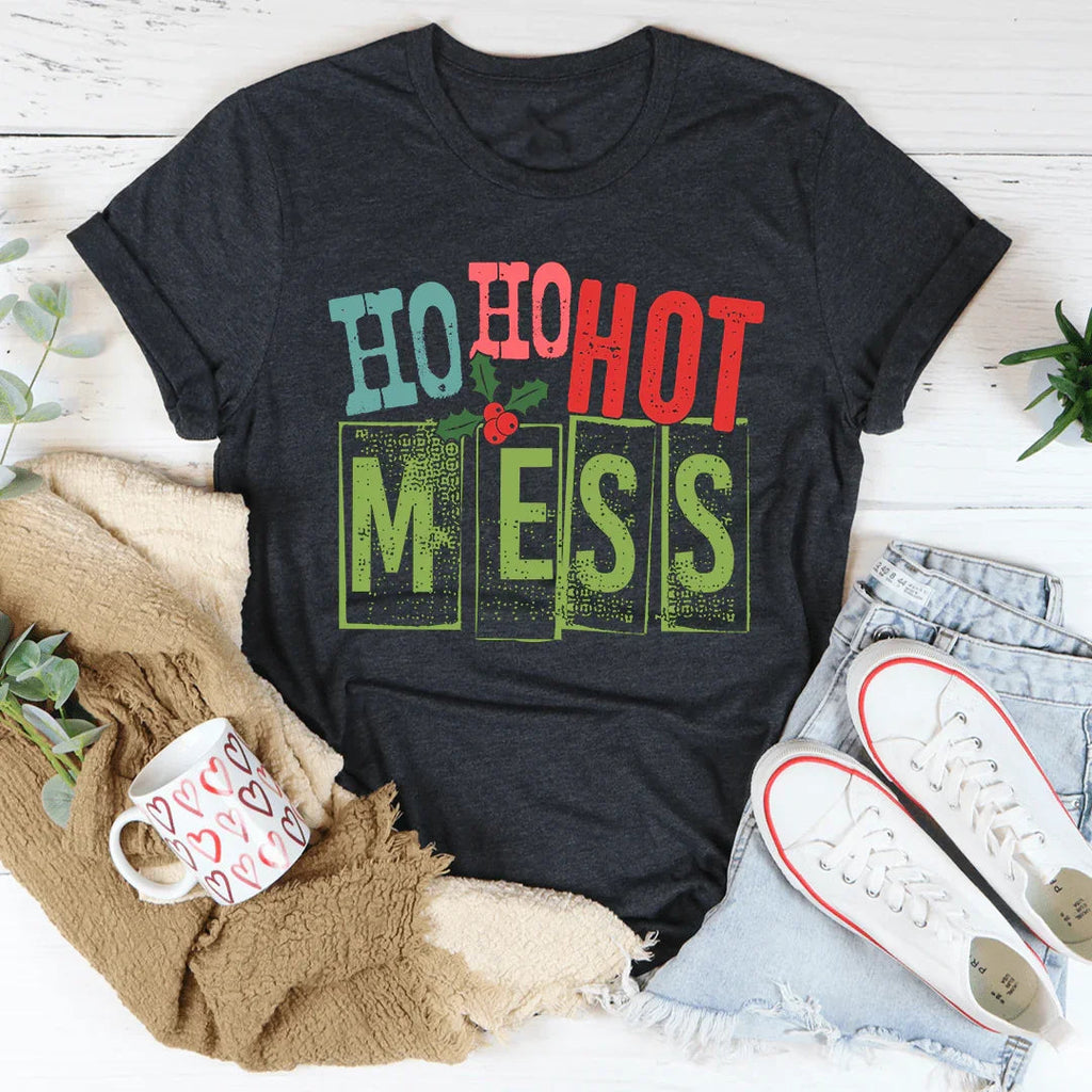Ho Ho Hot Mess Tee product image 3