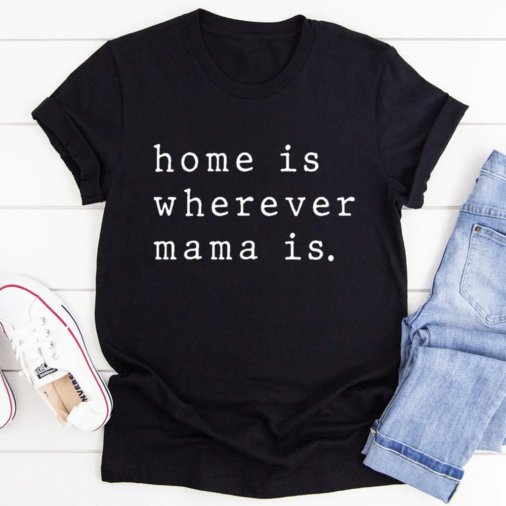 "Home Is Wherever Mama Is" – Sweet Motherhood Graphic product image 3