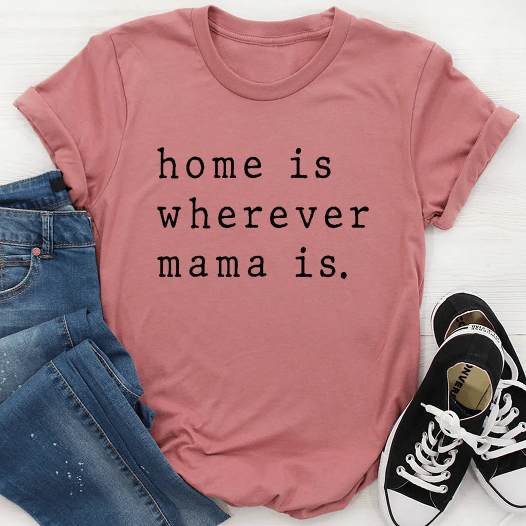 "Home Is Wherever Mama Is" – Sweet Motherhood Graphic product image 4