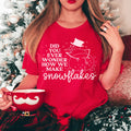 How Snowflakes Are Made Tee product image 1
