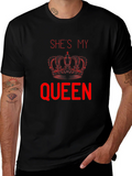 Shes My Queen T-Shirt - Matching Couple Tee product image 1