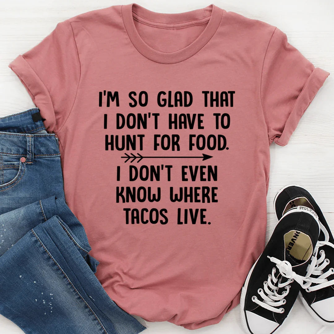 Grocery Shopping Foodie Graphic Tee – "I Hunt For My Own product image 3