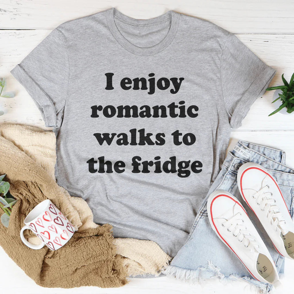 "I Enjoy Romantic Walks To The Fridge" – Foodie Humor product image 3