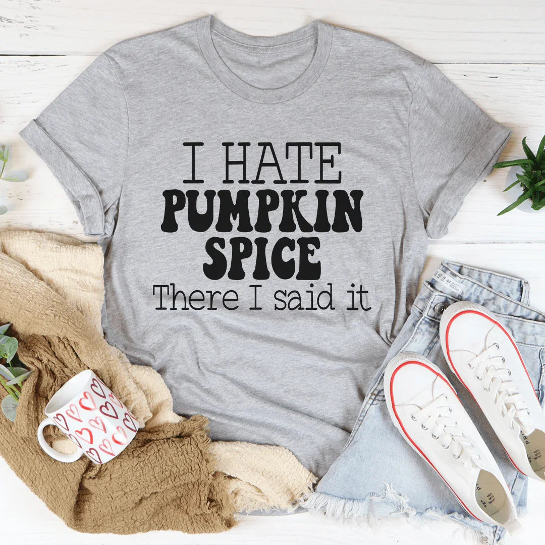 I Hate Pumpkin Spice Tee product image 2