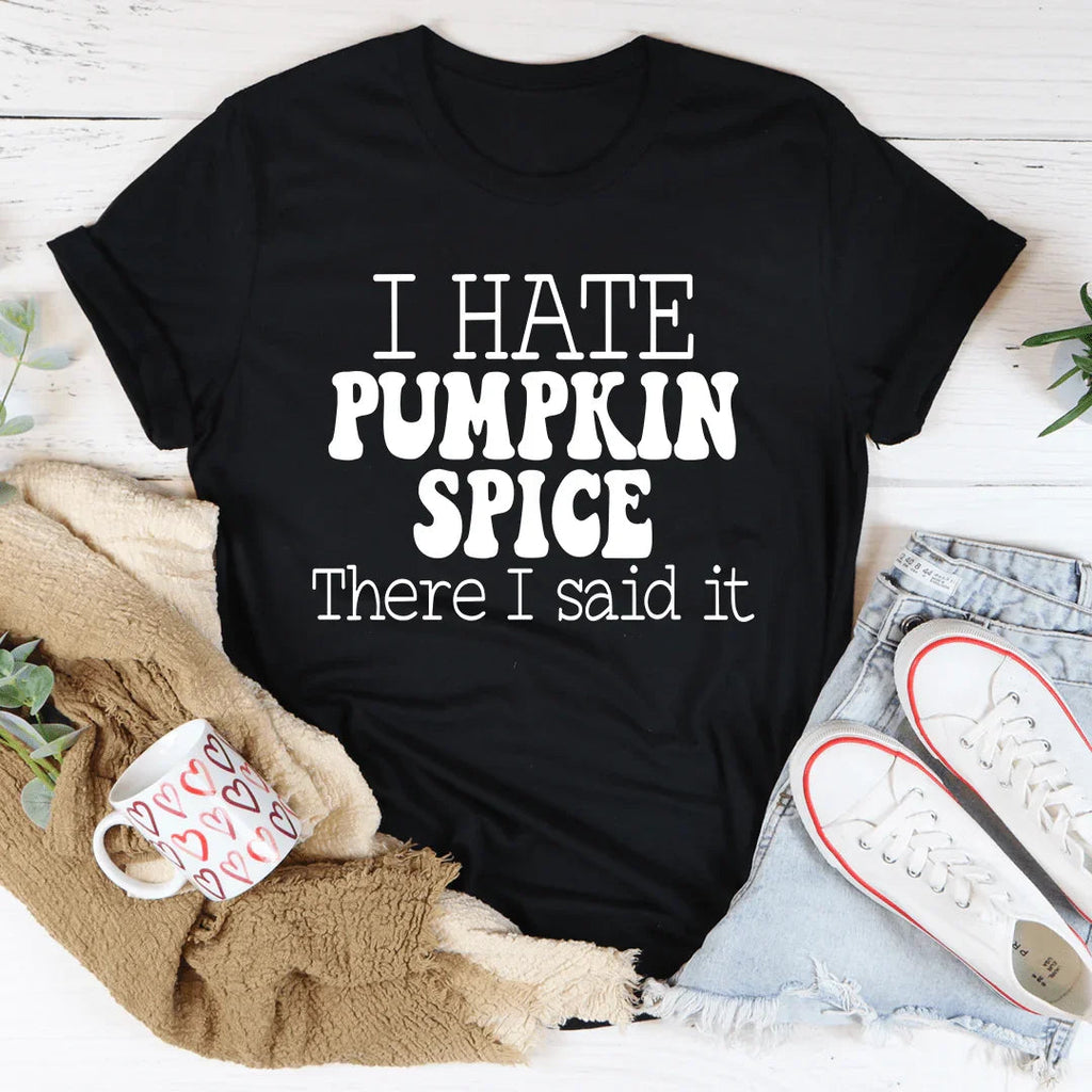 I Hate Pumpkin Spice Tee product image 3