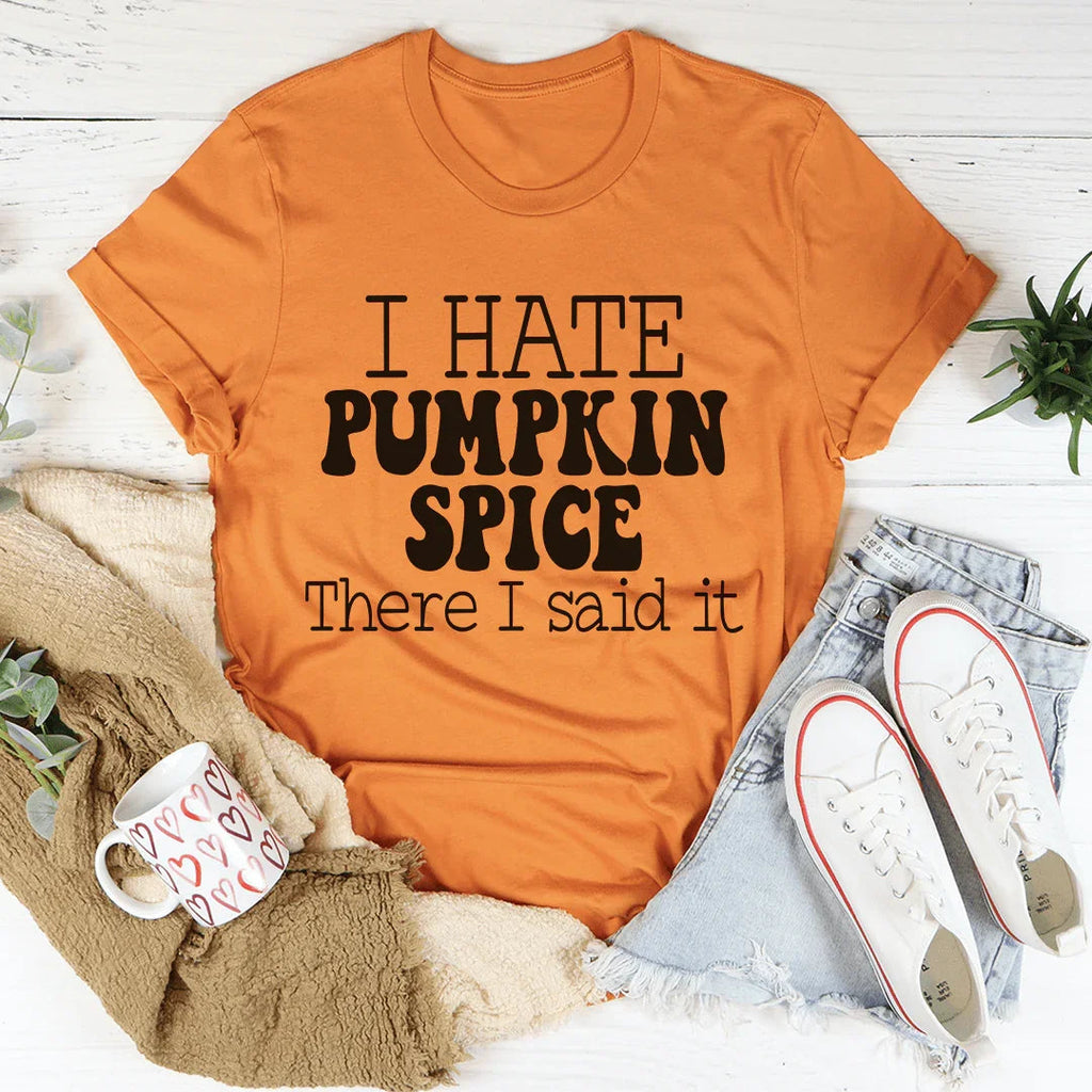 I Hate Pumpkin Spice Tee product image 1