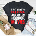 I Just Want To Eat Pizza And Watch Horror Movies Graphic product image 1