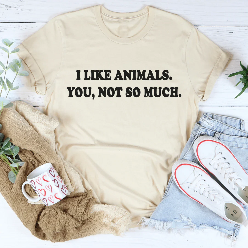 I Like Animals Tee product image 4