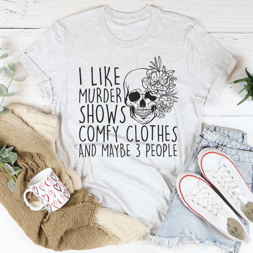 True Crime Introvert Top – "Murder Shows Comfy Clothes" product image 4
