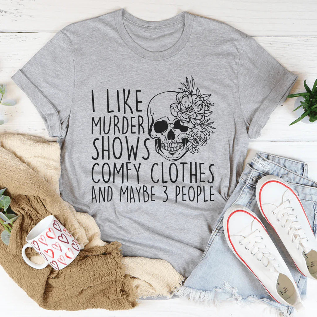 True Crime Introvert Top – "Murder Shows Comfy Clothes" product image 2