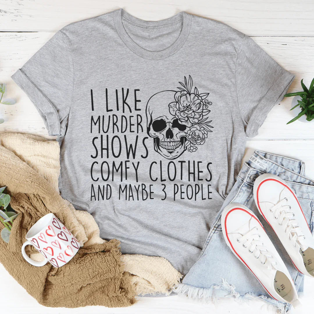 True Crime Introvert Top – "Murder Shows Comfy Clothes" product image 2