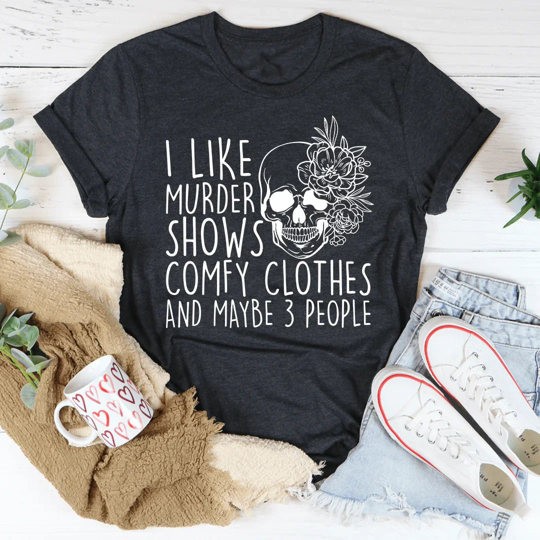 True Crime Introvert Top – "Murder Shows Comfy Clothes" product image 3