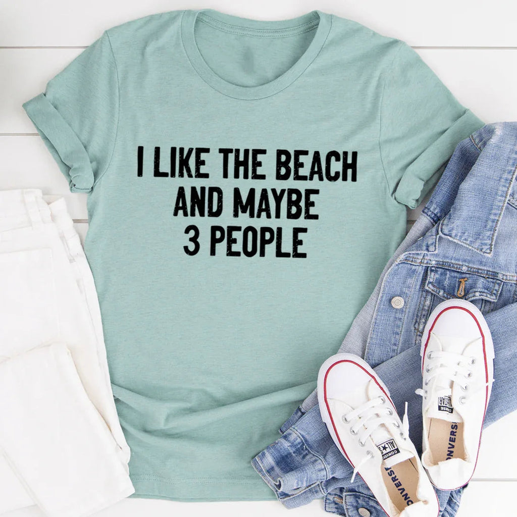 "I Like The Beach And Maybe 3 People" – Coastal Introvert product image 3
