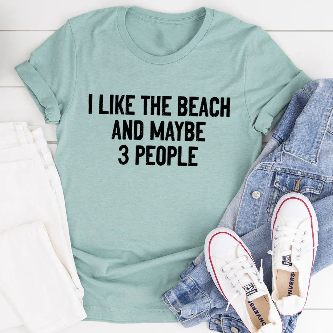 "I Like The Beach And Maybe 3 People" – Coastal Introvert product image 3