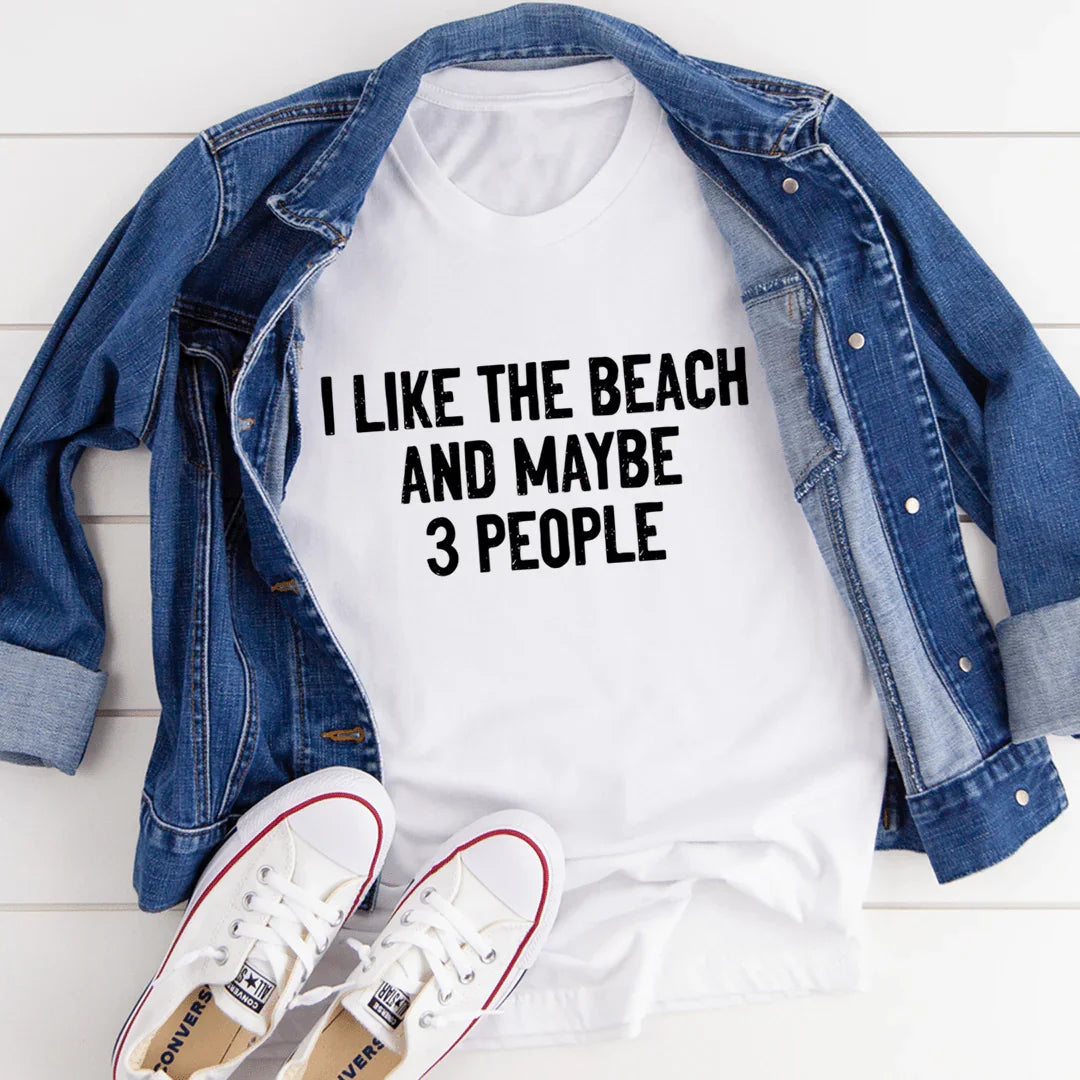 "I Like The Beach And Maybe 3 People" – Coastal Introvert product image 2