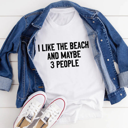"I Like The Beach And Maybe 3 People" – Coastal Introvert product image 2