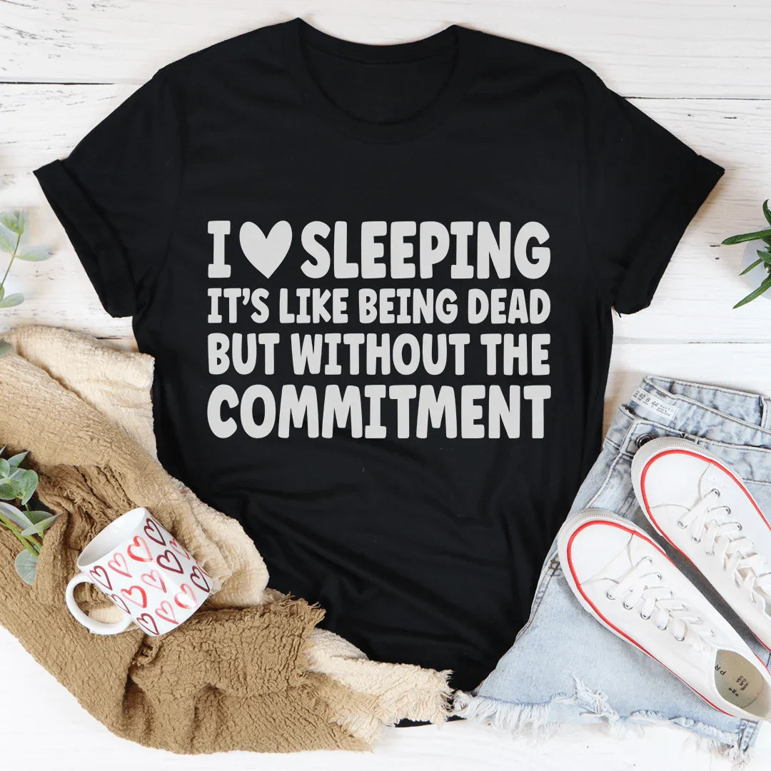 I Love Sleeping Tee product image 3