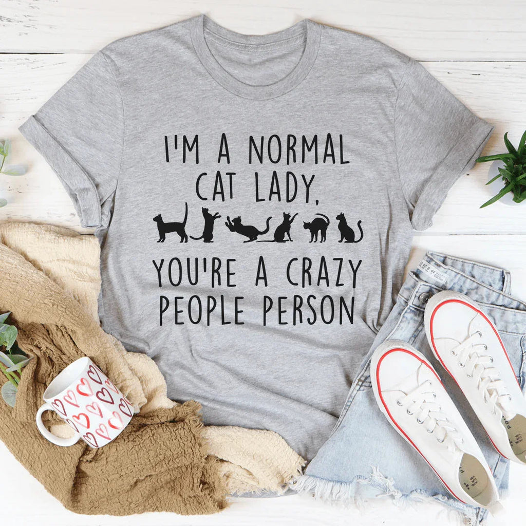 I'm A Normal Cat Lady Tee product image 2