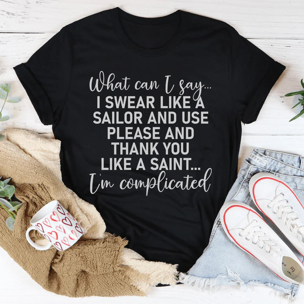 I'm Complicated Tee product image 3