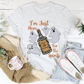 I'm Just Here For The Spirits Tee product image 1