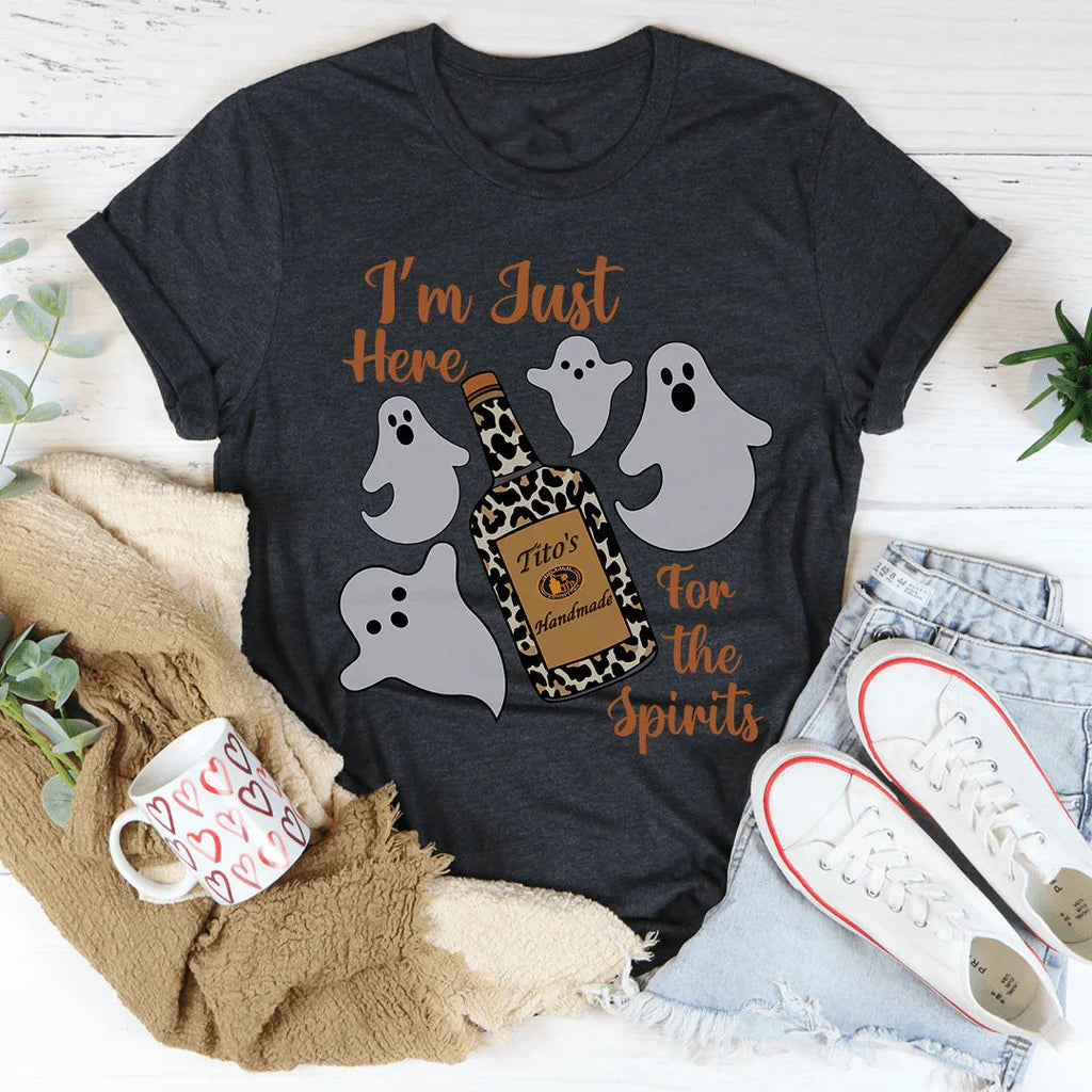 I'm Just Here For The Spirits Tee product image 3