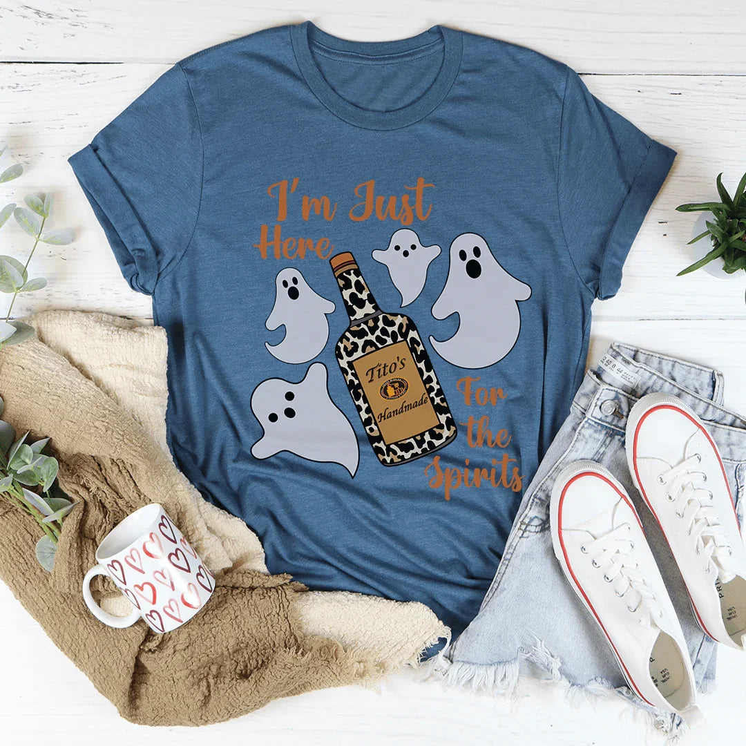 I'm Just Here For The Spirits Tee product image 4