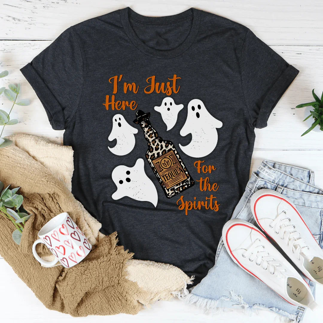 I'm Just Here For The Spirits Tequila Tee product image 1